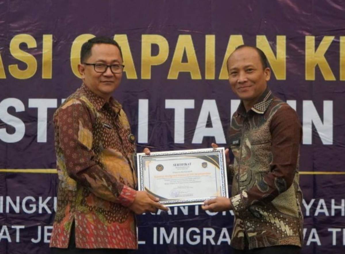 Evaluasi Kinerja Semester I 2026, Imigrasi Wonosobo Panen 8 Penghargaan